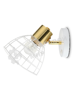 Светильник Ambrella light TR8600 WH/GD белый/золото E27 max 40W 154*145*205