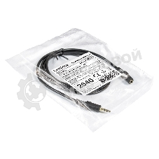 Удлинитель звуковой ExeGate EX-CCA-423-1.8 (3.5mm Jack M/3.5mm Jack F, 1,8м, позолоченные контакты)