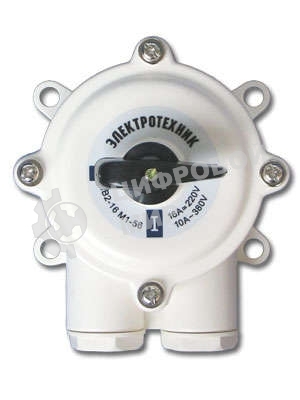 Выключатель пакетный ПВ2-16А в пл. корп. IP56 Электротехник ET001802