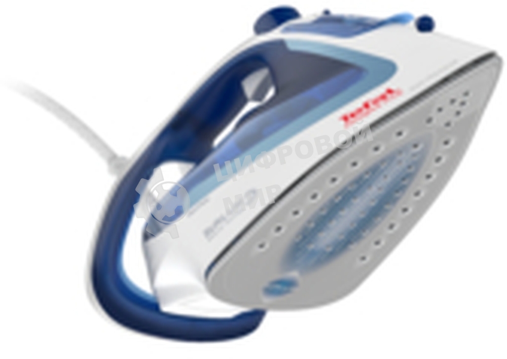 Утюг Tefal FV5715E0, 2200Вт, голубой/белый