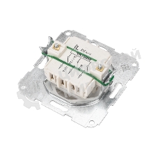 Выключатель Kranz DEA 3кл с/у 10А мех. белый