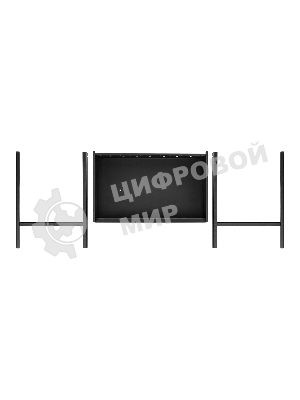 Мангал Palisad Camping сварной, 605х375х138/640 мм, сталь 2 мм