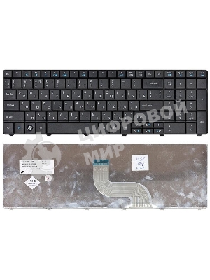 Клавиатура для ноутбука Acer TravelMate 8531 8531G 8571 8571G 8571T черная