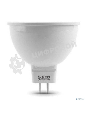 Лампа светодиодная LED Elementary MR16 GU5.3 9Вт 3000К Gauss 13519