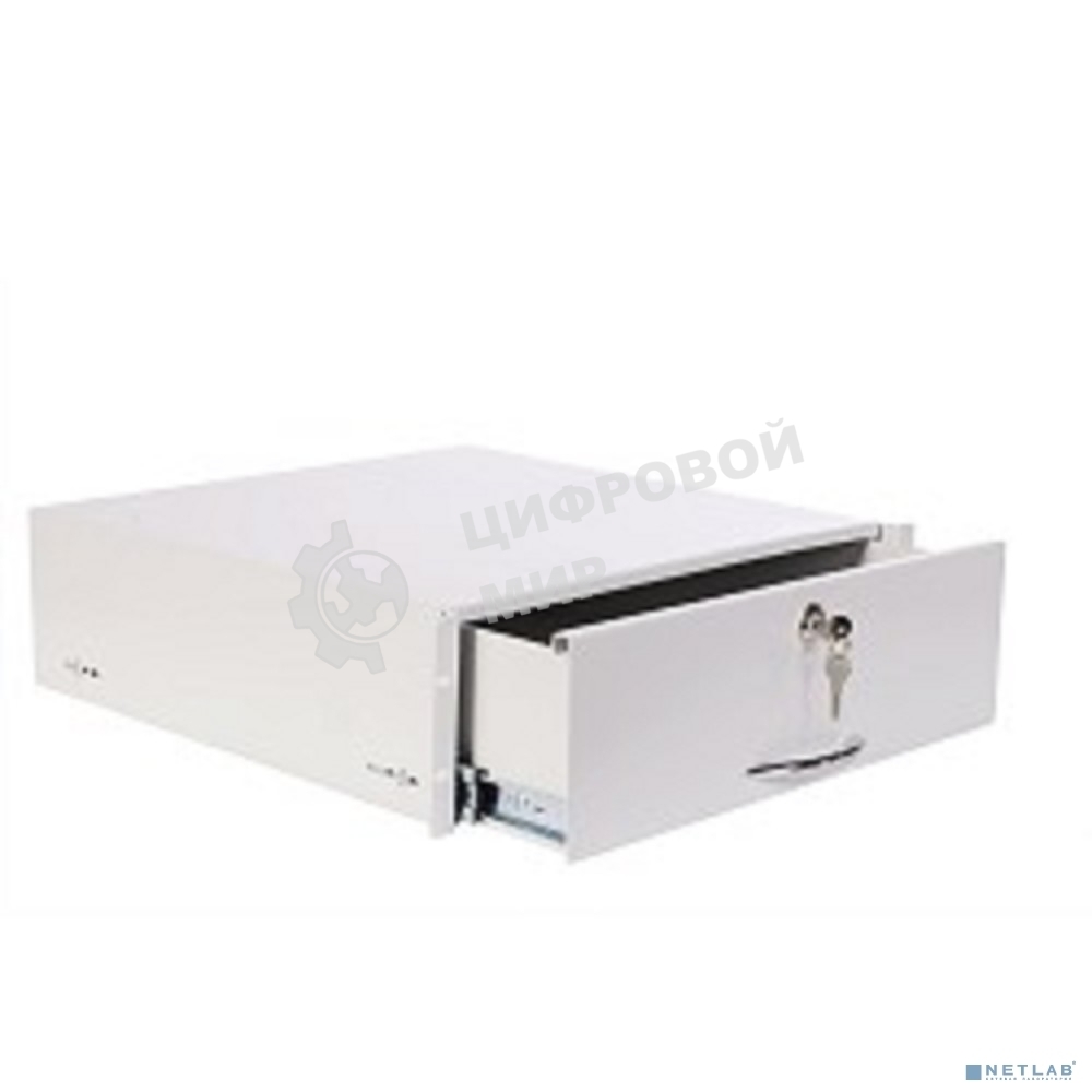 Полка (ящик) для документации 3U (ТСВ-Д-3U.450-9005)