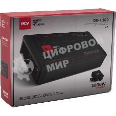 Усилитель автомобильный ACV DX-4.200 V3 четырехканальный