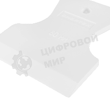 Шпатель Сибртех белая резина, 80 мм