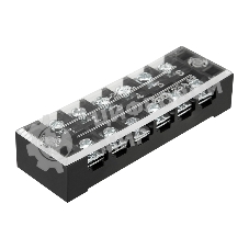Блок зажимов клеммный Rexant БЗН ТВ-2506 2,5мм2 25A 6 пар