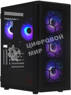 ПК Bloody BD-PC CB76V2 TWR i5 14400F (2.5) 32Gb SSD1Tb RTX5070 12Gb Windows 11 Home 64 2.5xGbitEth WiFi BT 750W черный (RUS) (2142027)