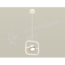 Светильник Ambrella light XB9118104 SWH/PPG белый песок/золото розовое полированное GX53 (C9118, N8126)