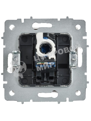 Розетка компьютерная IEK BR-K10-2-K91 СП BRITE РК11-БрАБ RJ45 кат.6 механизм арктич. бел.