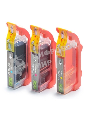 Картридж струйный Cactus CS-CLI426C/M/Y многоцветный (3 x 8,4 мл) для Canon MG5140/5240/6140/8140/MX884