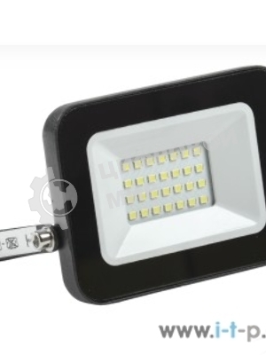 Прожектор светодиодный СДО 06-20 4000К IP65 черный IEK LPDO601-20-40-K02