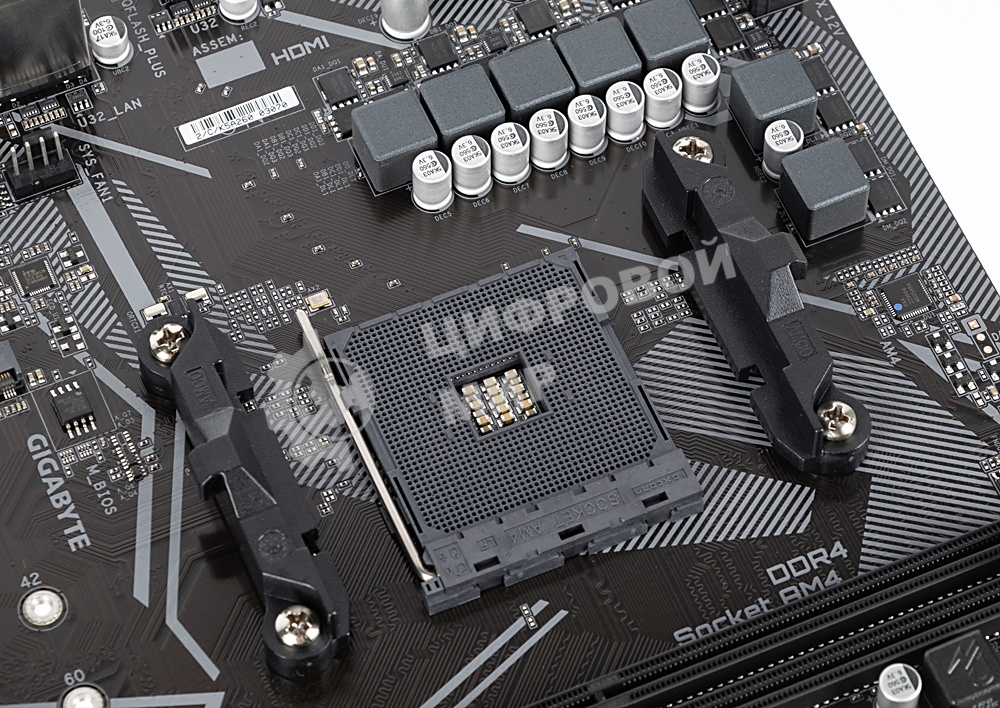 Материнская плата Gigabyte A520M S2H, AM4, AMD A520, 2xDDR4, 4xSATA, 1xM.2, 1xPCIe 3.0 x16, 2xPCIe x1, 1xHDMI, 1xDVI-D, 1xVGA, 1x 1Gb LAN, 4xUSB-A 3.2 Gen 1, 2xUSB-A 2.0, 3x3.5 мм, 7.1, mATX