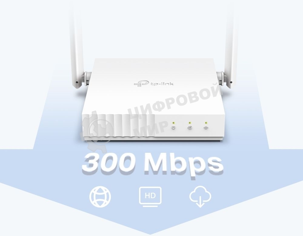 Роутер беспроводной TP-Link TL-WR844N N300 10/100BASE-TX белый