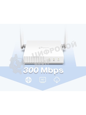 Роутер беспроводной TP-Link TL-WR844N N300 10/100BASE-TX белый