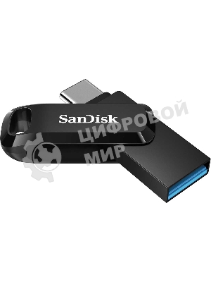 Флешка USB Sandisk 128Gb Ultra Dual Go SDDDC3-128G-G46 USB3.1 черный