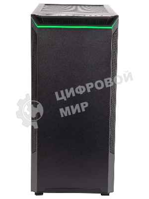 Компьютерный корпус Hiper PB81 черный без БП ATX 3x120мм 2xUSB2.0 2xUSB3.0 audio bott PSU