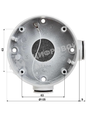 Монтажная коробка Hikvision DS-1260ZJ