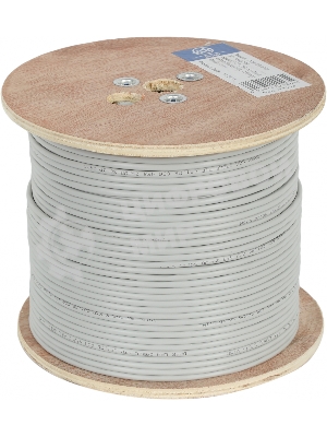 Кабель сетевой Ningbo FTP 4 пары cat5E solid 0.5мм CCA molded 305м серый
