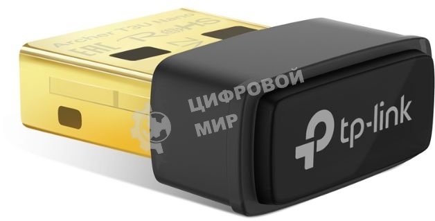 Ультракомпактный Wi-Fi USB-адаптер TP-Link Archer T3U Nano AC1300 с поддержкой MU-MIMO