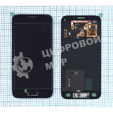 Дисплей для Samsung Galaxy S5 mini SM-G800F черный