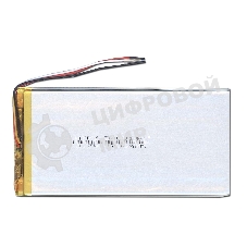 Аккумулятор Li-Pol (батарея) 3x80x140мм 3pin 3.7V/4700mAh