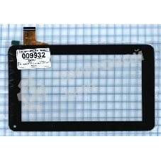 Сенсорное стекло (тачскрин) ZP9020-7, черное