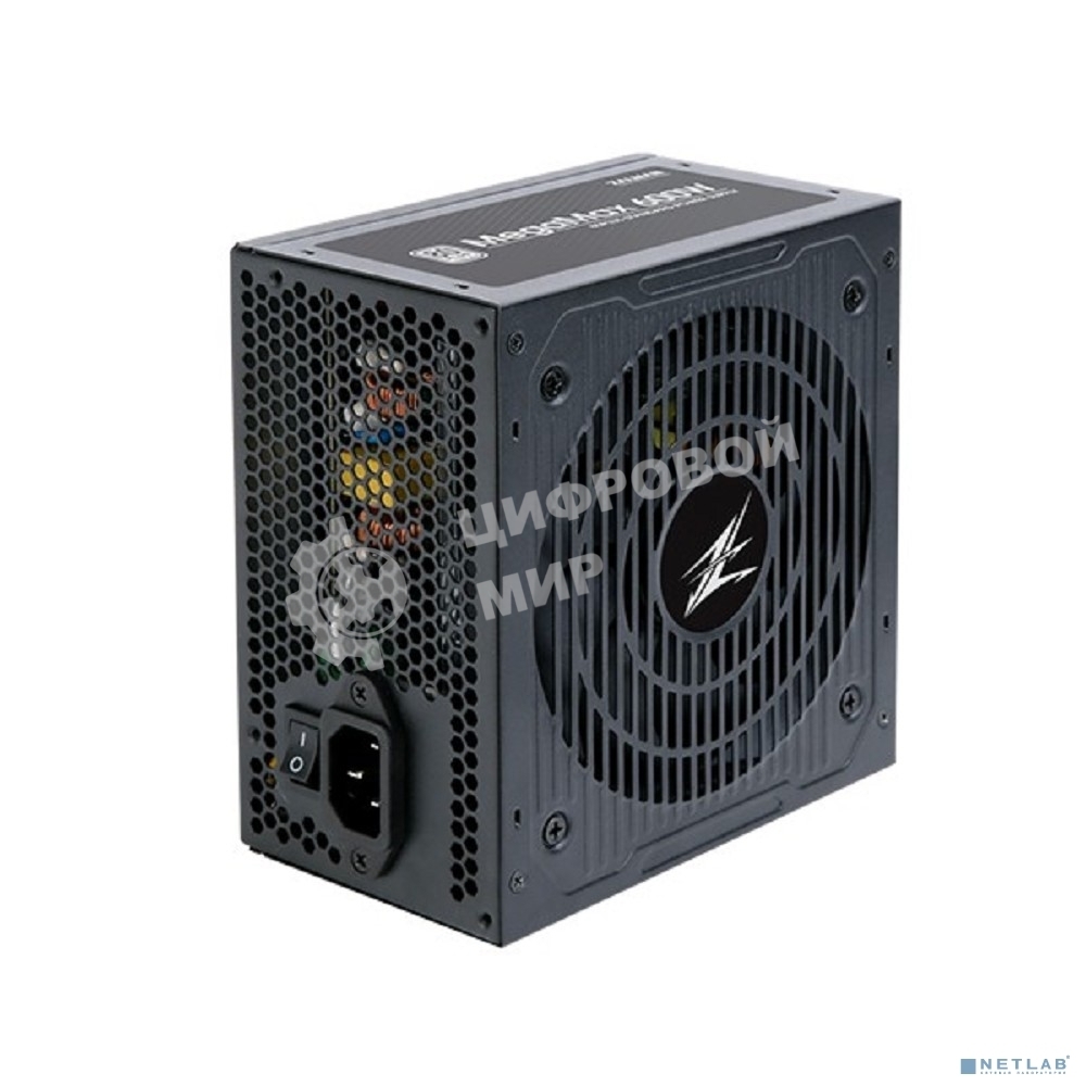 Блок питания Zalman ZM600-TXII V2 Retail, 600Вт, 80 PLUS, 120мм, черный