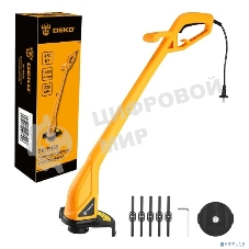 Триммер электрический Deko DKTR450 450Вт разбор.штан. реж.эл.:леска упак.:1шт.