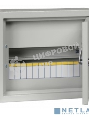 Корпус металлический ЩРн-12з (265х310х120мм) IP31 GENERICA MKM14-N-12-31-Z-G IEK