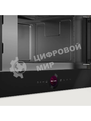 Встраиваемая микроволновая печь Bosch BFR7221B1 900Вт, 5 режимов, инвертер, 21 л, черный, петли справа
