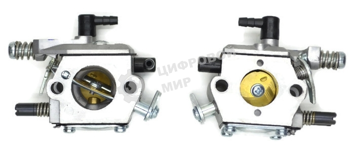 Карбюратор для бензопил 45/52/4500/5200/4518/5220 (пластиковые отводы) 100035