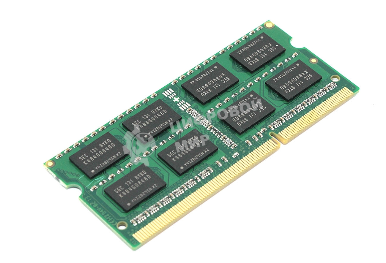 Оперативная память Samsung 8Gb DDR3, 1333 MHz, 8GB (1x8 GB), CL9, SO-DIMM