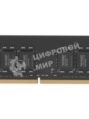 Оперативная память Patriot Signature, DDR4, 16GB (1x16 GB), 3200 MHz, CL22, SO-DIMM