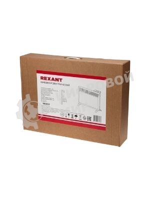 Конвектор электрический Rexant 60-0095 белый, 2000 Вт, 25 м2, термостат