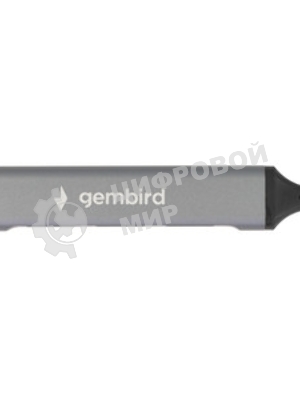 Разветвитель USB3.0/2.0 Gembird UHB-C204, USB3.0, 3xUSB2.0, кабель Type-C+USB 10 см, алюминий, пакет