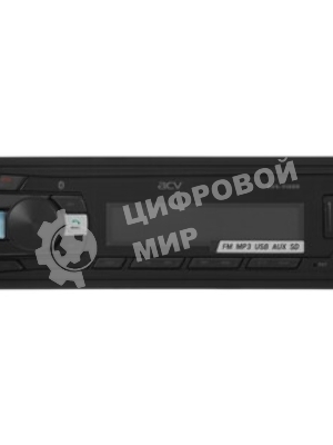 Автомагнитола ACV AVS-918BR, 1 DIN, Bluetooth, USB Type-A, AUX