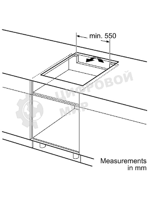 Индукционная варочная панель Bosch PIE631BB5E