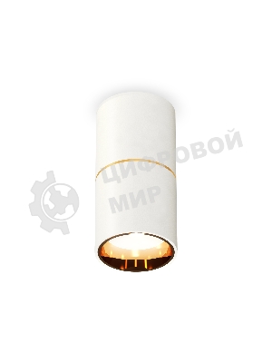 Светильник Ambrella Light XS6301082 SWH/PYG белый песок/золото желтое полированное MR16 GU5.3 (C6301, A2062, N6113)
