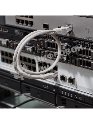 Коммутационный шнур Rexant Патч-корд UTP 5e кат. литой 0.5М серый