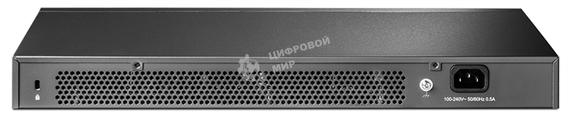 Коммутатор TP-Link JetStream 24-port Pure-Gigabit L2+ Managed Switch, 24 10/100/1000Mbps RJ45, 4*10G SFP+ Slots