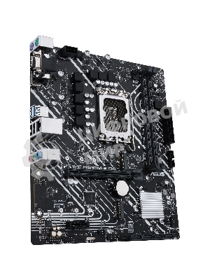 Материнская плата ASUS PRIME H610M-E D4-CSM, LGA 1700, Intel H610, 2xDDR4, 4xSATA, 2xM.2 PCIe 3.0 (x2, x4), 1xPCIe 4.0 x16, 1xPCIe x1, 1xHDMI, 1xDP, 1xVGA, 2xUSB-A 2.0, 2xUSB-A 3.2 Gen 1, 1x 1Gb LAN, 3x3.5 мм, 7.1, mATX