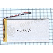 Аккумулятор Li-Pol (батарея) 3x80x140мм 3pin 3.7V/4700mAh