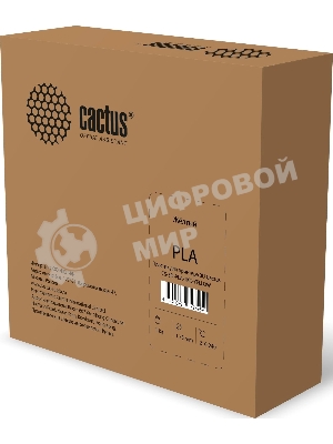 Пластик для принтера 3D Cactus CS-3D-PLA-1KG-YELLOW PLA d1.75мм 1кг 1цв.
