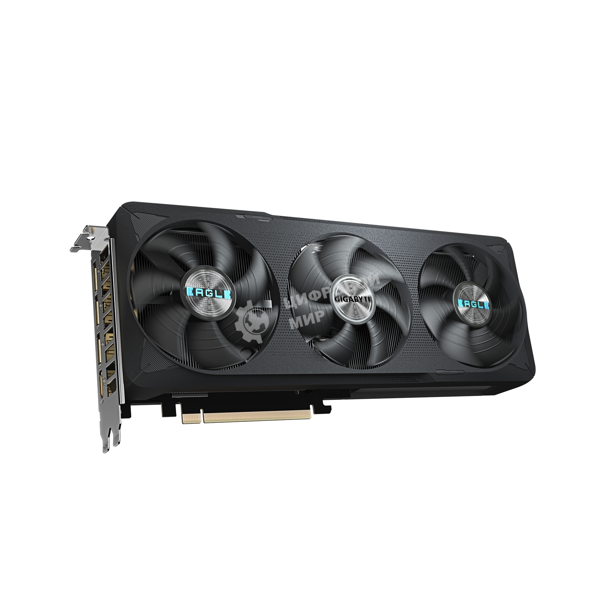 Видеокарта Gigabyte PCI-E GV-N5070EAGLE OC-12GD 1.0 NVIDIA GeForce RTX 5070 12Gb 192bit GDDR7 2805/28000 HDMIx1 DPx3 HDCP Ret