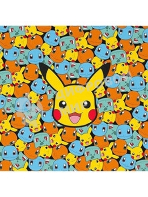 Игровой коврик для мыши Razer Gigantus V2 Medium - Pokemon Kanto Starters Ed./ Razer Gigantus V2 Medium - Pokemon Kanto Starters Ed. Mouse Mat
