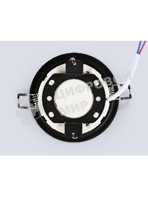 Светильник Ambrella light TN51817 BK черный IP20 GX53 D100*63