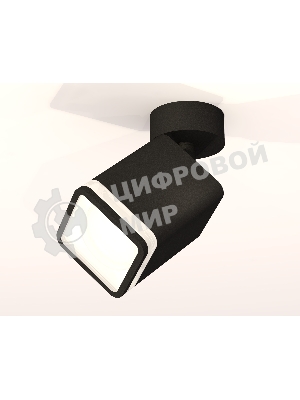 Светильник Ambrella Light XM7813021 SBK/FR черный песок/белый матовый MR16 GU5.3 (A2210, C7813, N7751)