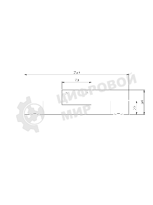 40161 LED/ настенный светильник/ черный